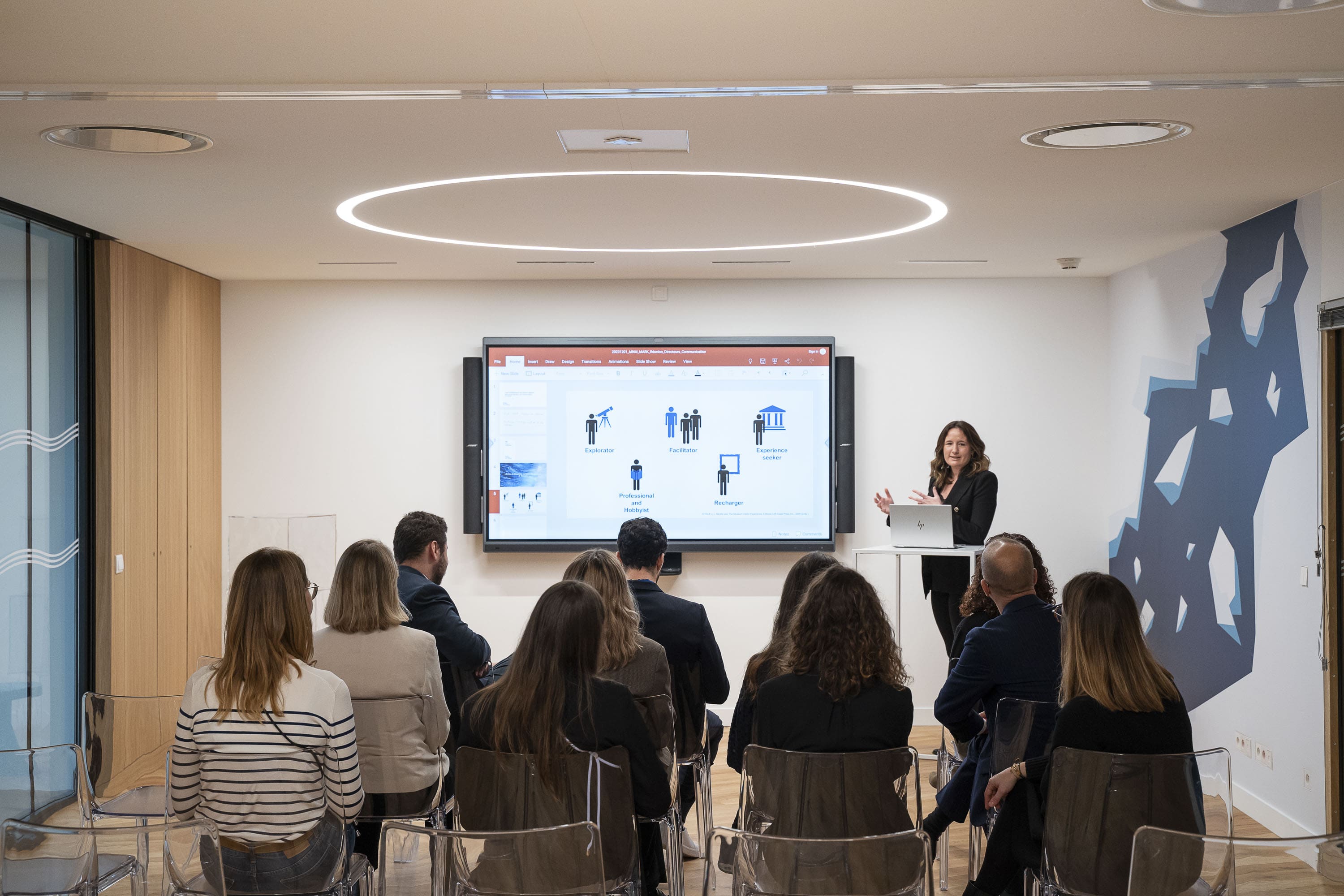 Prise de parole en entreprise lors d'un séminaire prestige sodexo