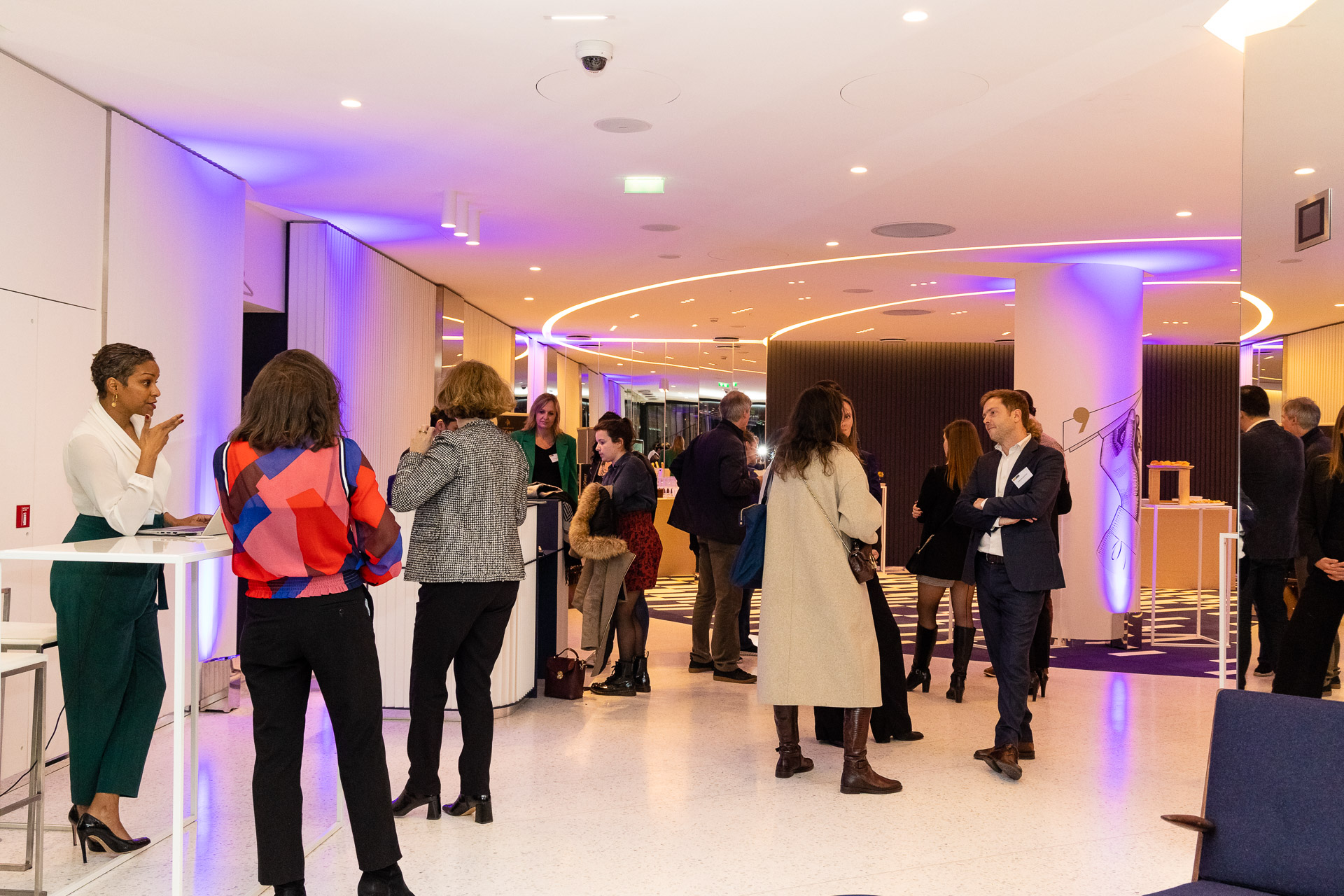 Temps d'échange à l'Apostrophe